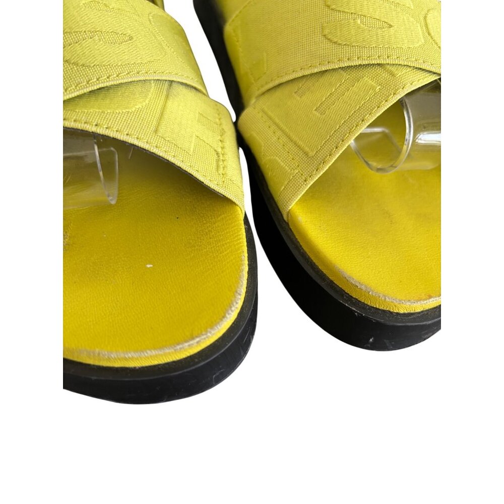 Sorel Womens Roaming Sport Slide Sandals Yellow Bolt & Black Casual Wear - Picture 8 of 15